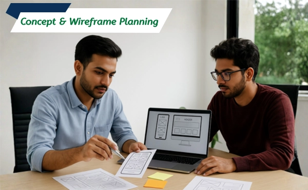 Concept & Wireframe Planning