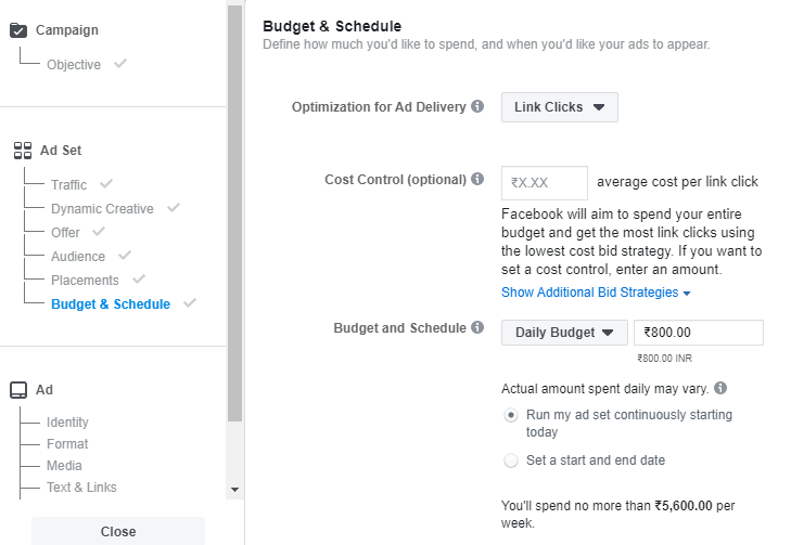 Managing Facebook Ads Budgets